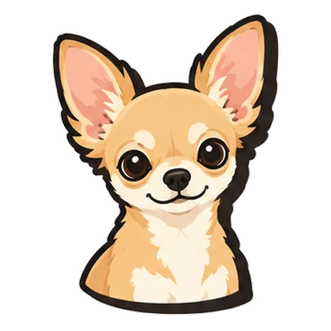 チワワのイラスト