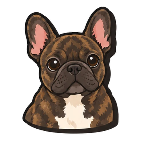 フレンチブルドッグのイラスト