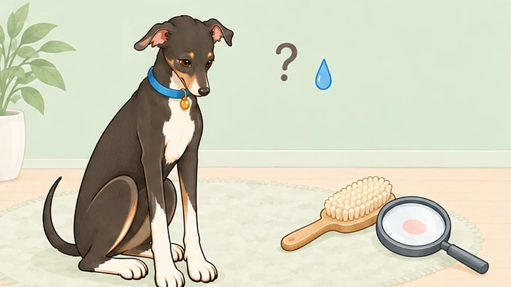 犬が体を掻く・皮膚が赤いときの見方