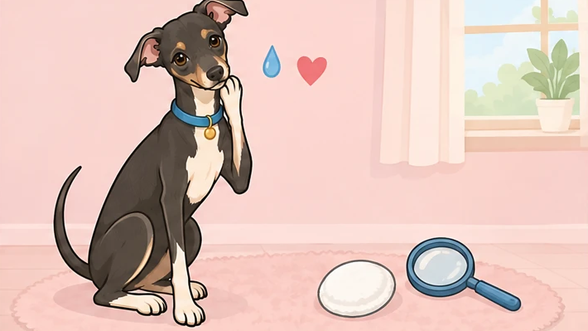 犬のしわの間が赤い・臭いときのケア