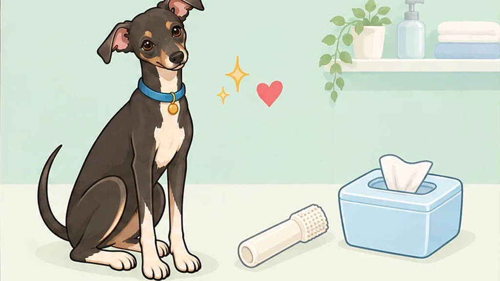 犬の歯磨きシート・指サックの使い方