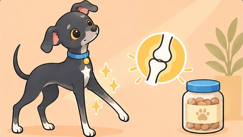 犬の関節ケアのサプリ