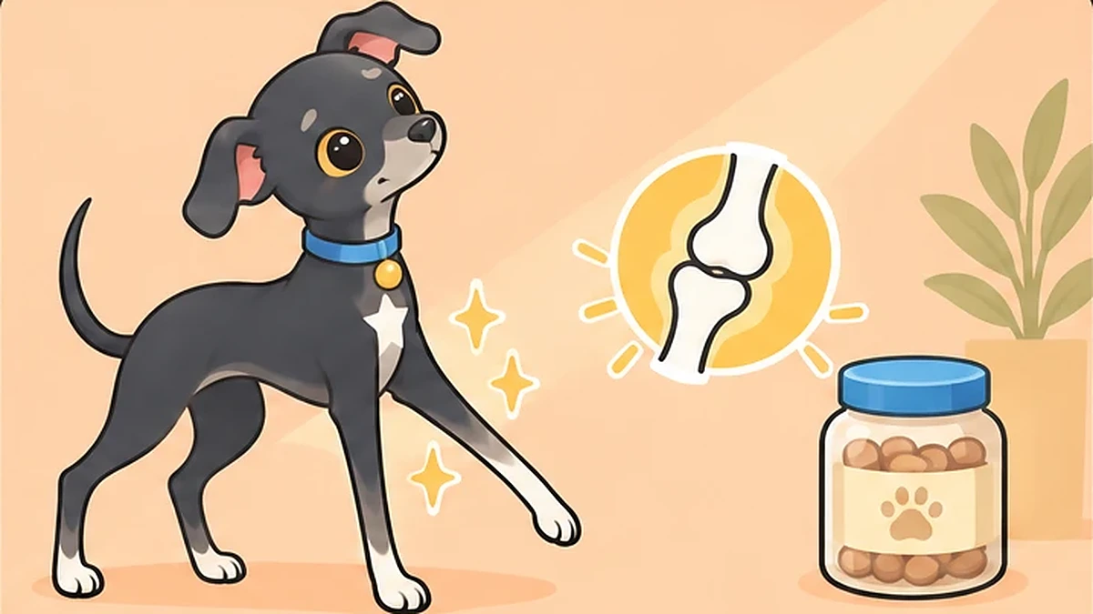 犬の関節ケアのサプリ