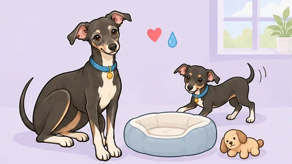 老犬の先住犬に子犬を迎えて大丈夫？