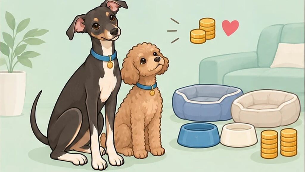 犬の多頭飼いの費用は何倍？1頭との違いと家計の考え方