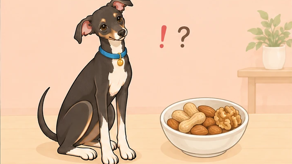 犬にナッツは食べていい？ピーナッツ・アーモンド・くるみは基本NG