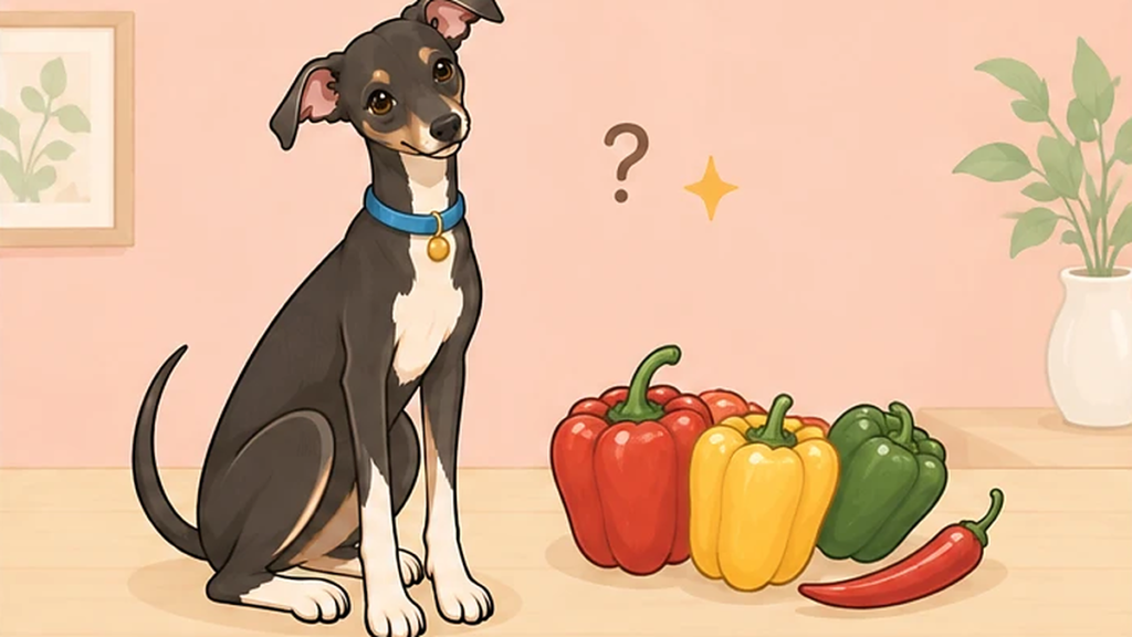 犬はピーマン・パプリカを食べても大丈夫？種・ヘタと辛い品種の注意
