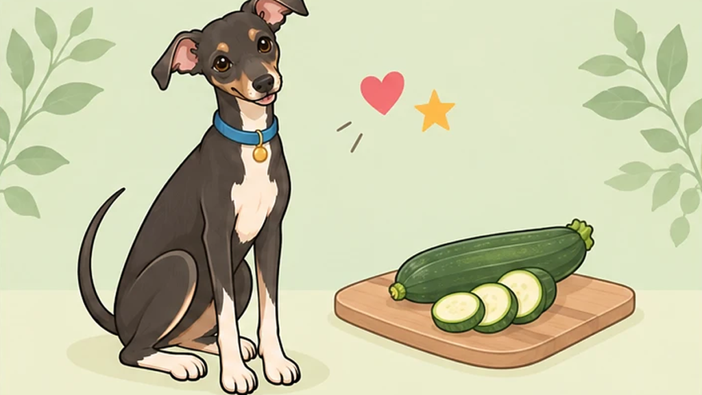 犬はズッキーニを食べても大丈夫？生・皮・加熱と量の考え方