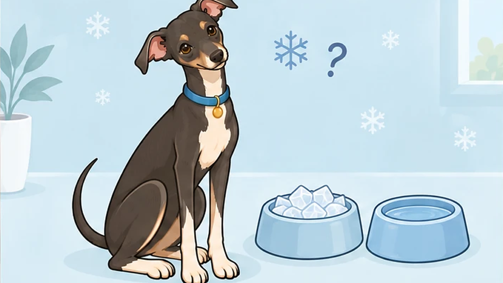 犬に氷や冷たい水はあげていい？歯・のど詰まり・お腹の冷えの注意
