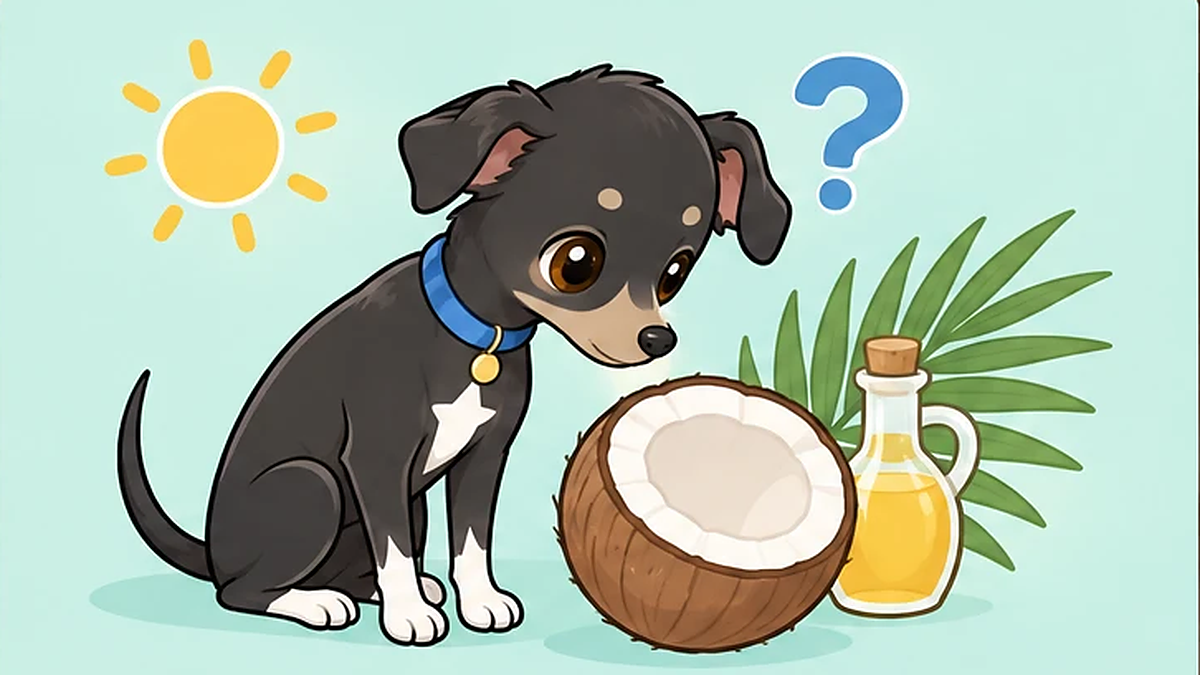 犬はココナッツを食べていい?果肉・オイル・ナタデココの可否と注意