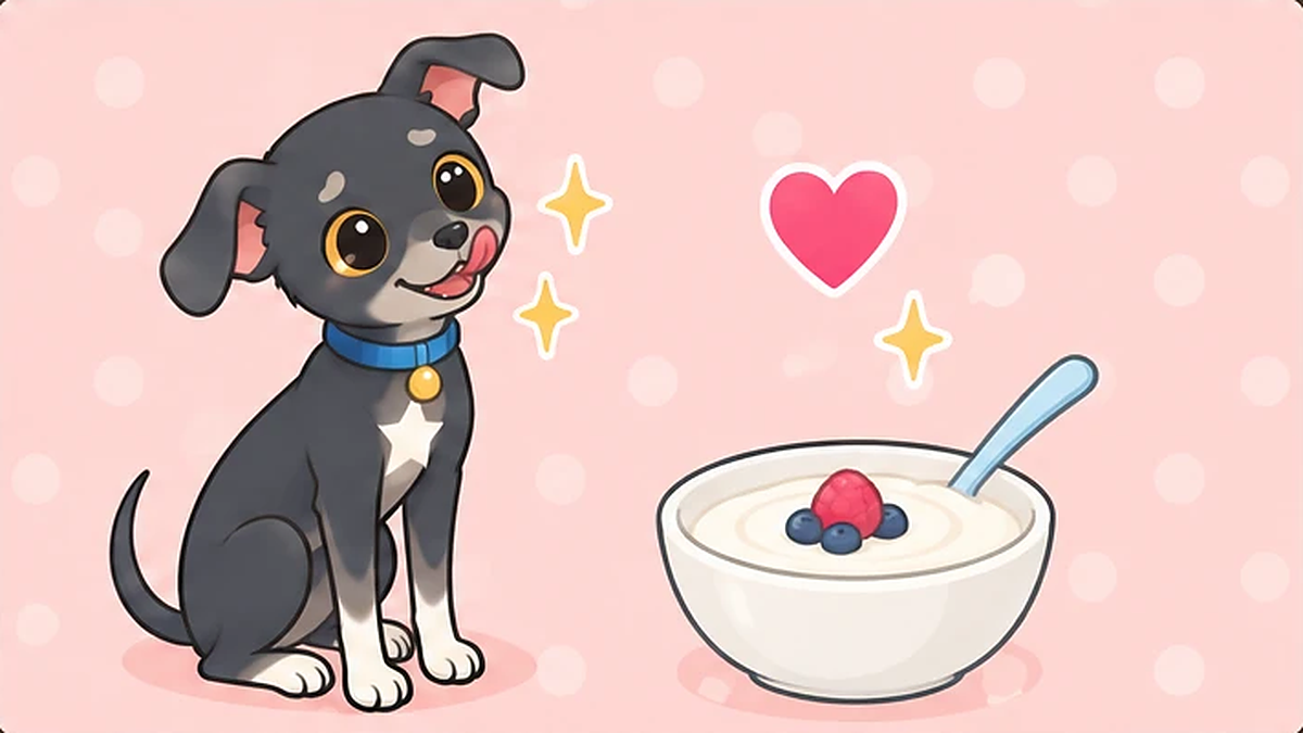 犬はヨーグルトを食べても大丈夫?無糖を選ぶ理由と量・キシリトール注意