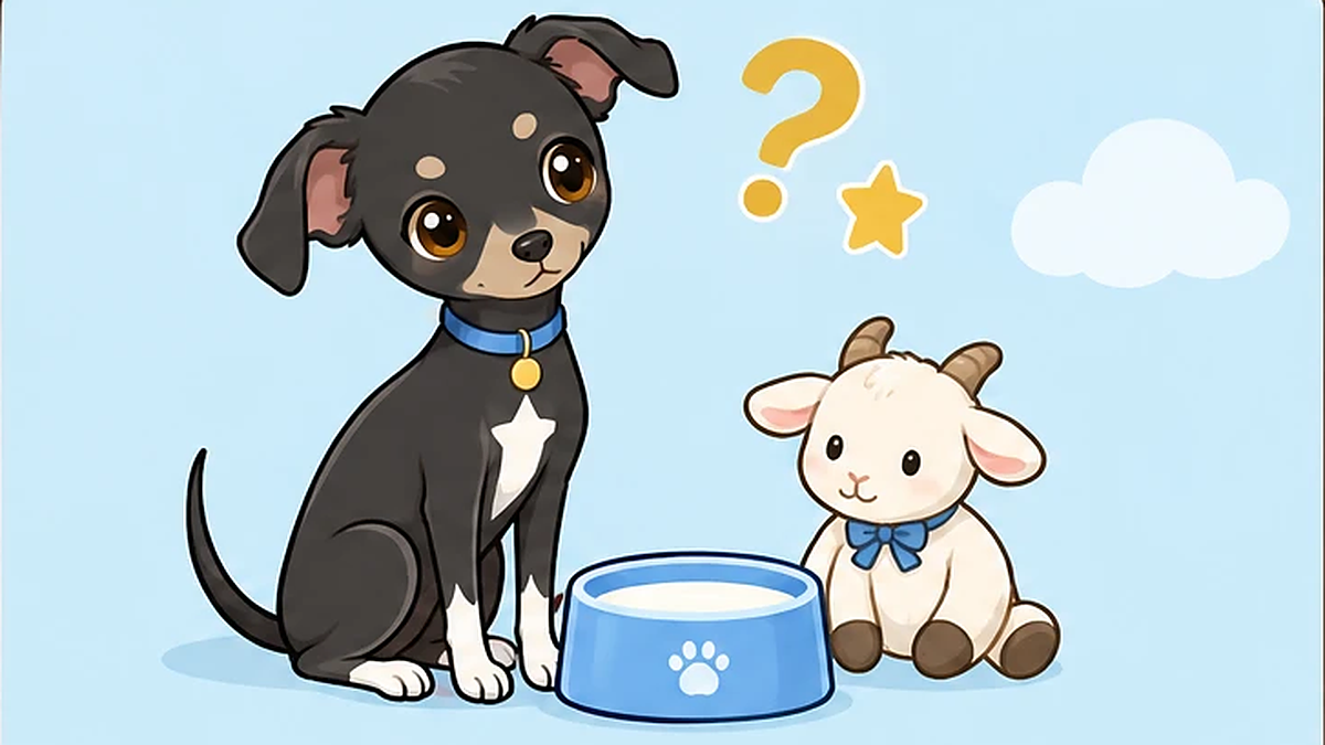犬はヤギミルクを飲んでも大丈夫？牛乳との違いと子犬・量の注意