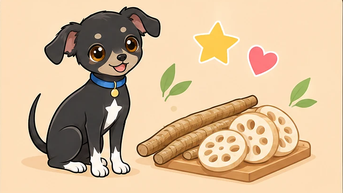 犬はごぼう・れんこんを食べても大丈夫？切り方と食物繊維の注意
