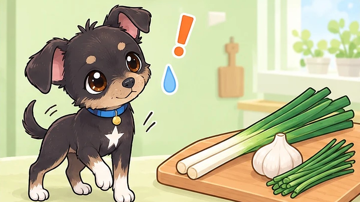 犬に長ねぎ・にんにく・ニラはNG