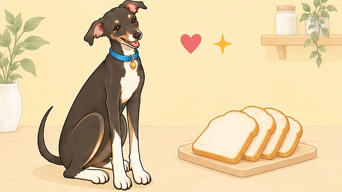 犬に食パンはダメ?食べていい量・耳・危険なパンの種類と対処法を解説