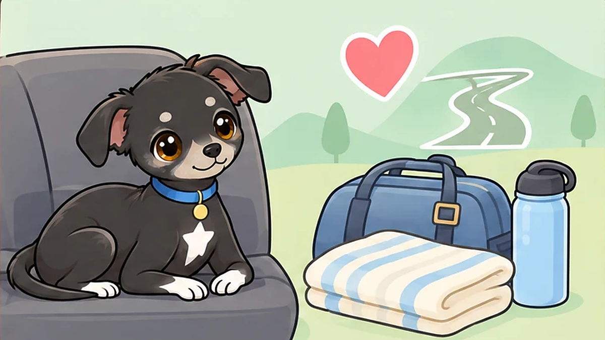 シニア犬と旅行しても大丈夫?日帰りと1泊で考えたいことと準備