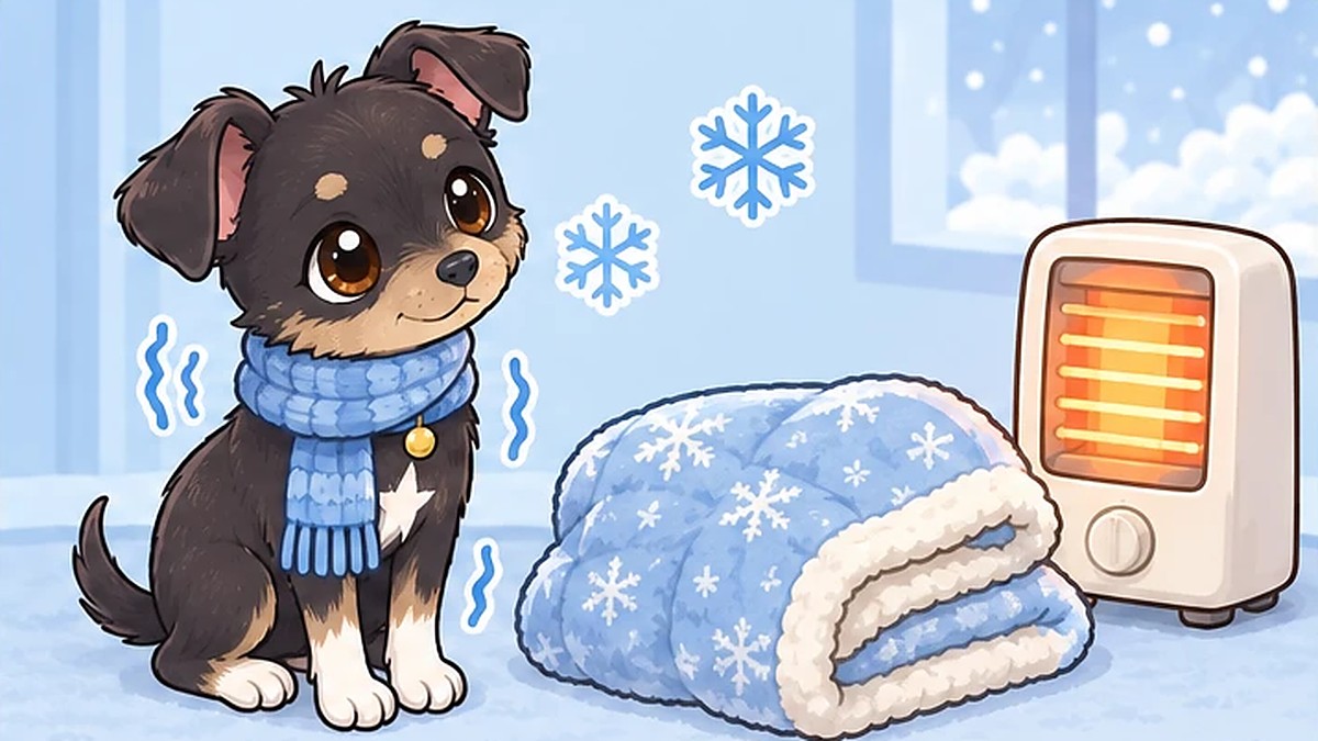 犬が寒くてブルブル震える時の対策