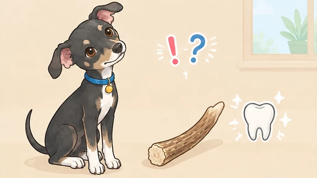 犬に鹿の角は危険？歯が折れるリスクと安全な与え方・選び方
