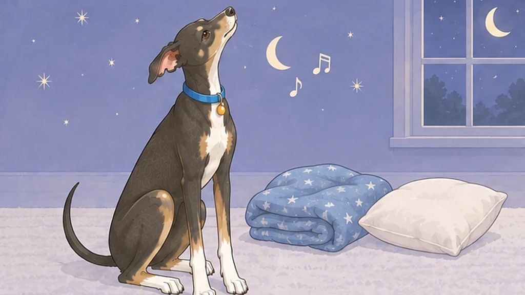 犬の夜鳴きの原因と止め方