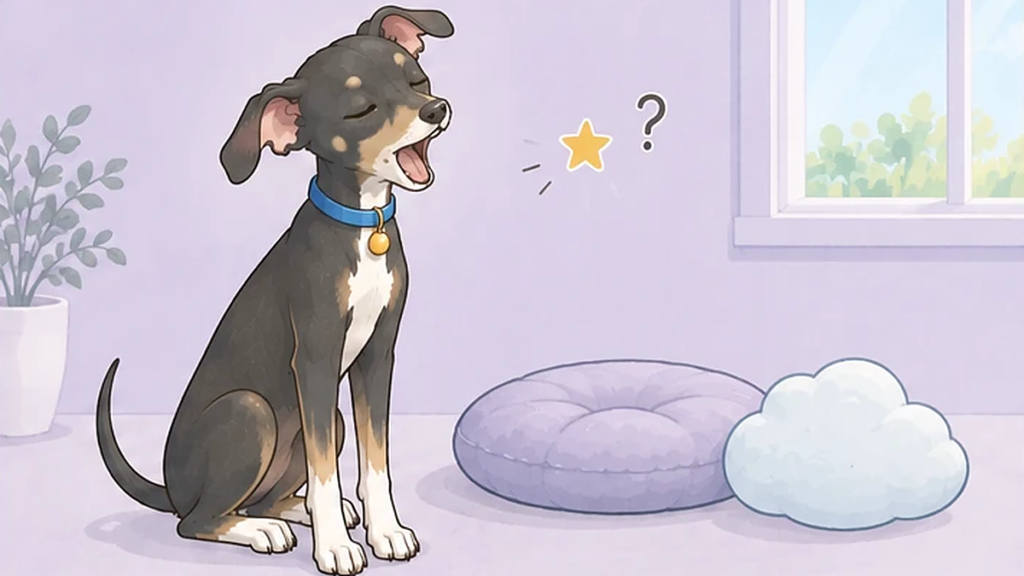【納得】犬があくびをする理由とは？危険なの？