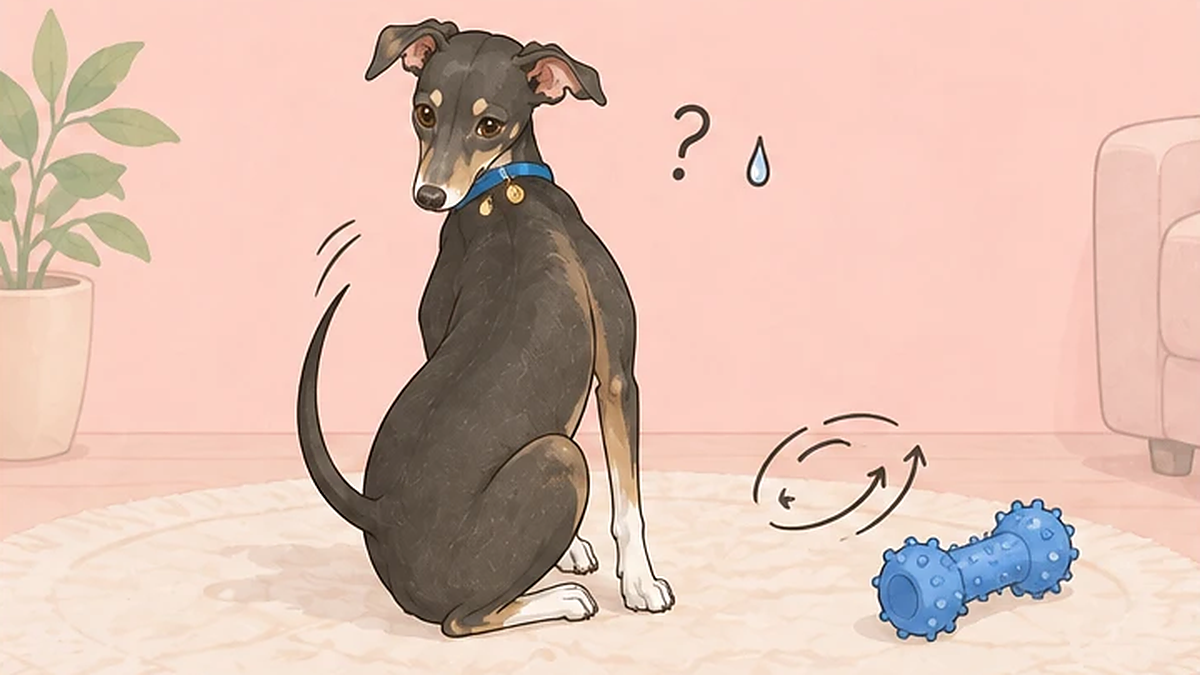 犬が尻尾を噛む原因は?ストレス・かゆみ・病気の見分け方と対策