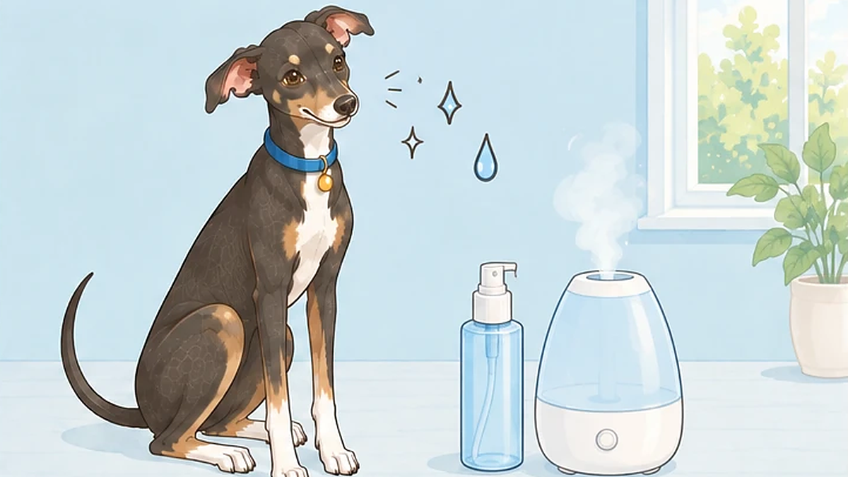 犬の皮膚が乾燥する原因と保湿ケア方法