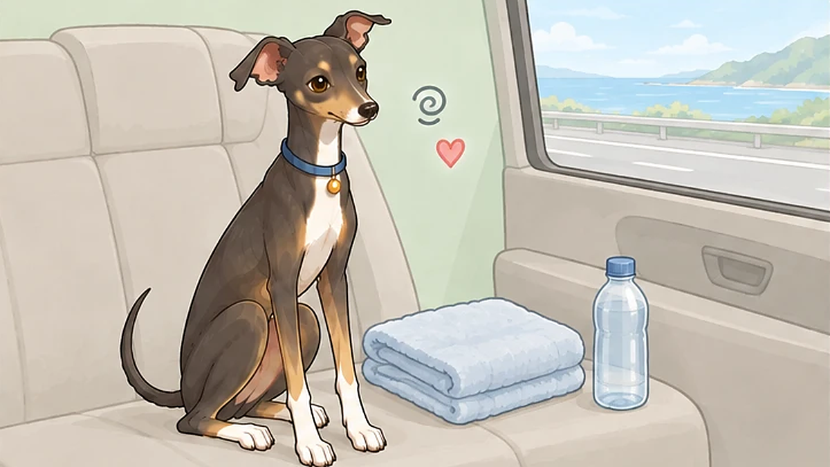 犬の車酔い対策