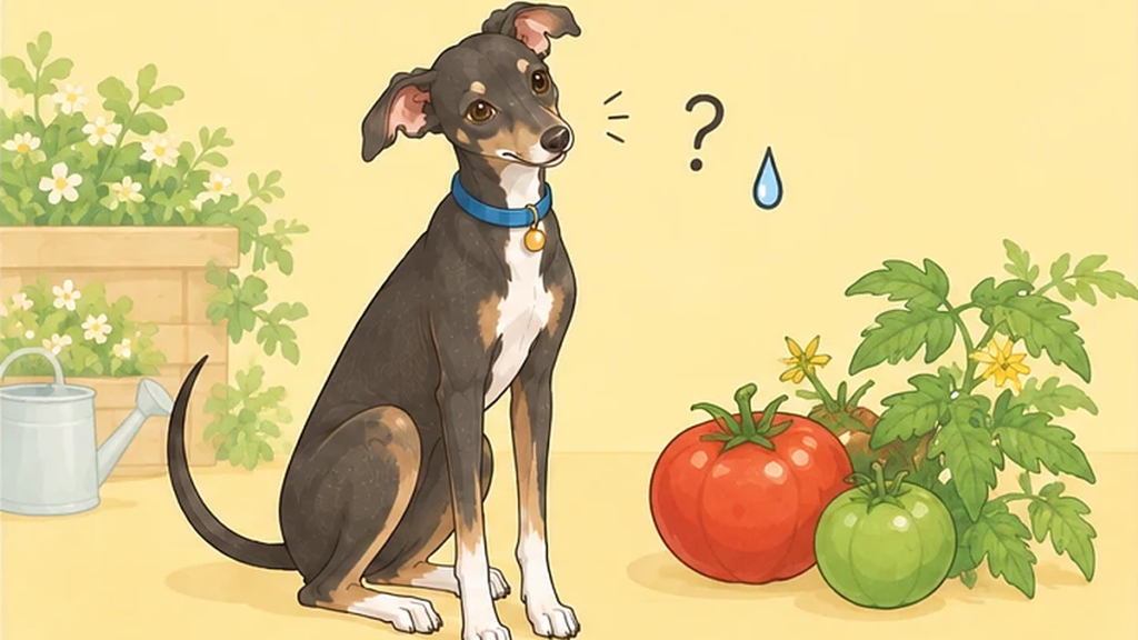 犬にトマトは大丈夫？葉・茎・青いトマトのトマチン中毒に注意