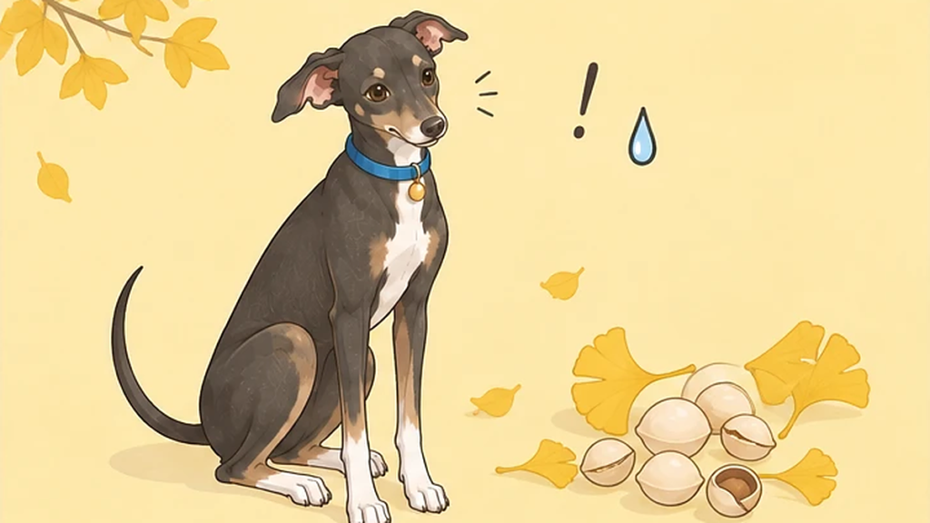 犬がぎんなん（銀杏）を食べたら危険