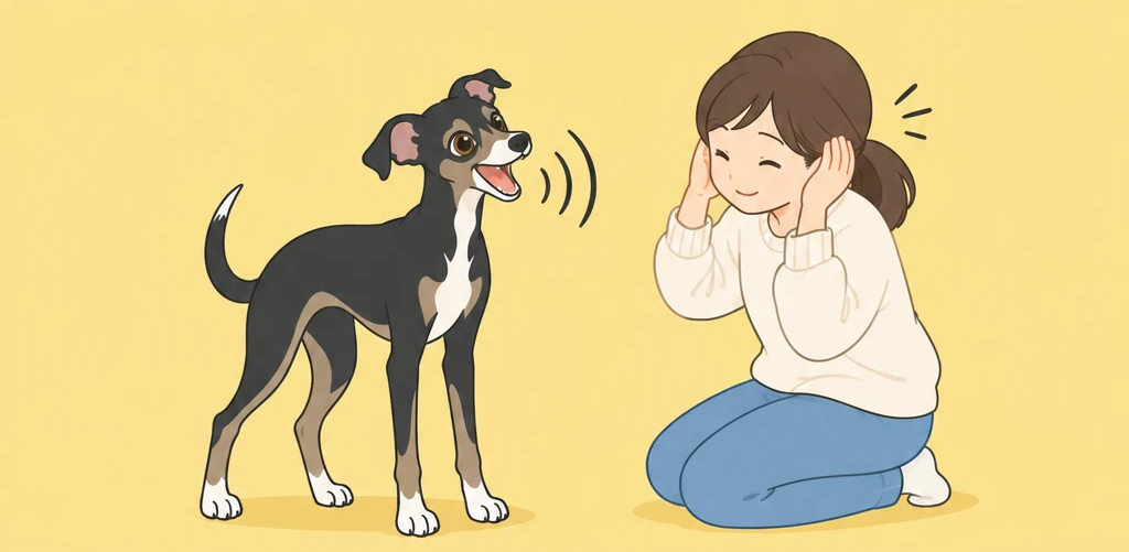 吠えるルーク隊長のイラスト