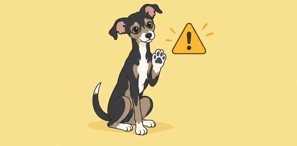 注意を促すルーク隊長のイラスト