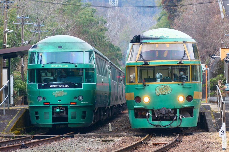 特急ゆふいんの森の列車